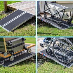 Portable Folding Aluminum Ramp
