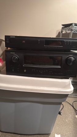 Denon AV Receiver and Blu-ray Player Bundle
