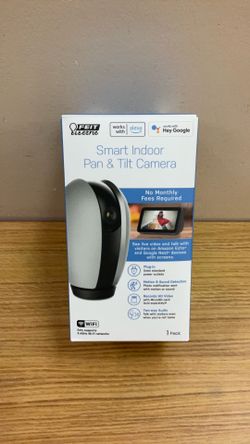 FEIT ELECTRIC SMART INDOOR PAN &  TILT CAMERA.