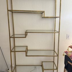 Glass Bookshelf