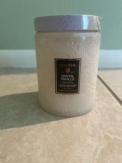 Voluspa Santal Vanille Large Jar Candle 18oz