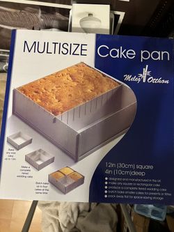 Premium Quality Multi Size Foldaway Cake Tin Pan Baking Storage