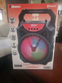 2BOOM Radial Portable Wireless Speaker 