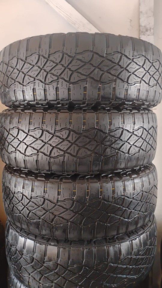 4 265/60/20 Goodyear All Terrain