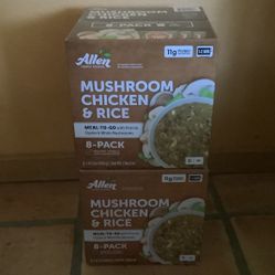 Allen Mushroom Chicken & Rice  Stew.   Food Kitchen Dishes 