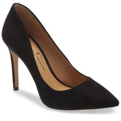 Jessica Simpson Pump Heels - Black - Suede - 8M