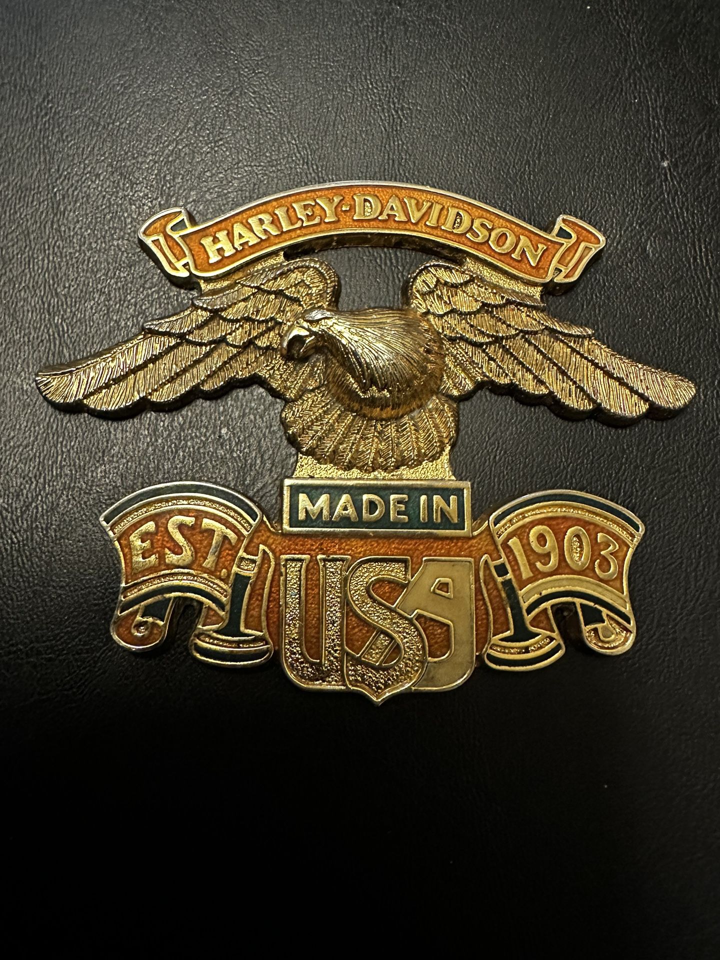 Harley Davidson Collectors, Vintage Emblem