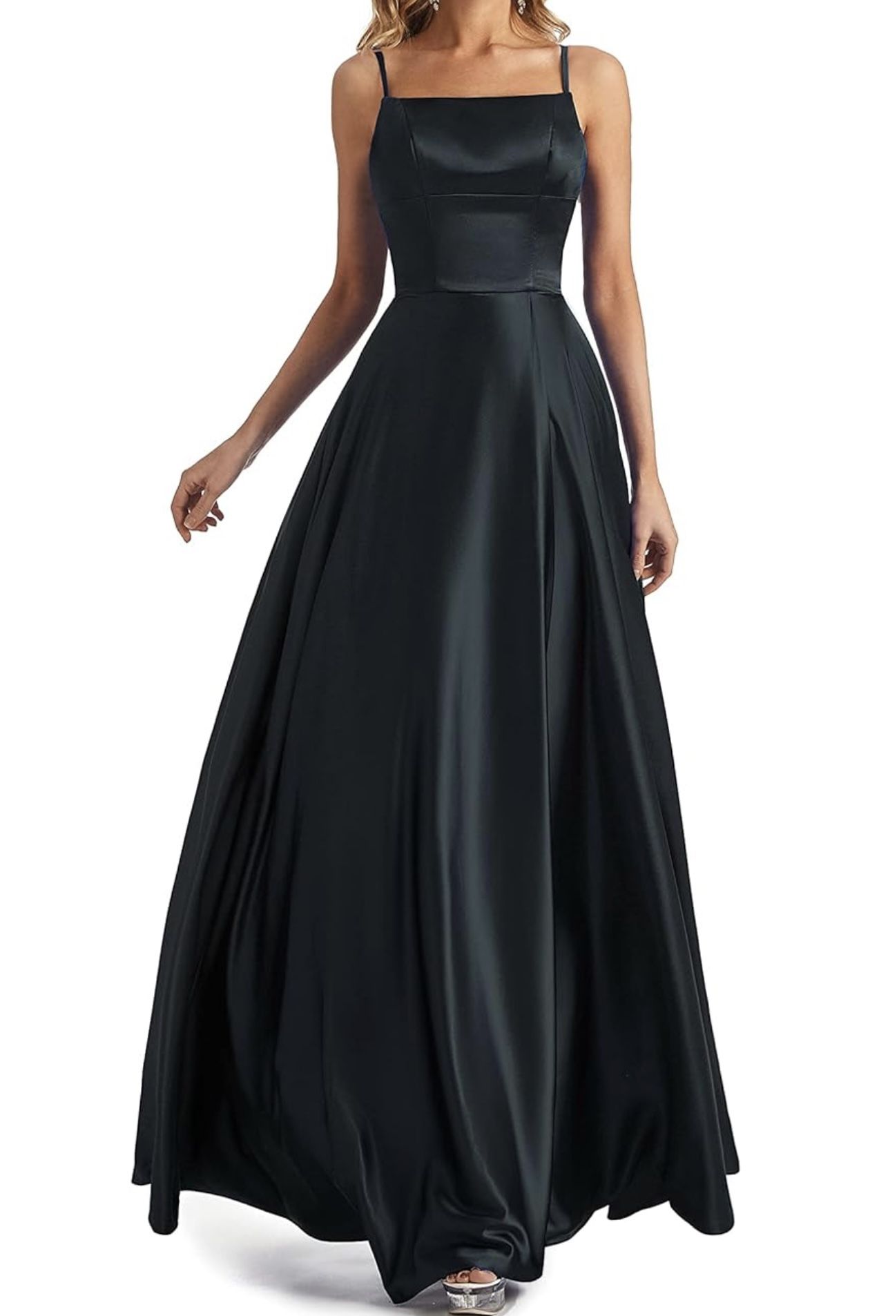 Black Semi Formal Maxi Dress