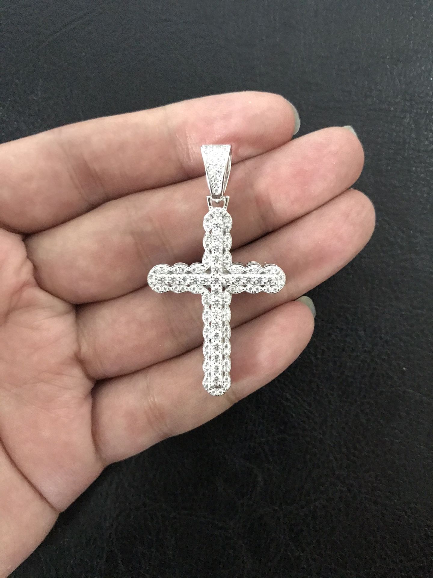 925 Sterling Silver Cross Pendant