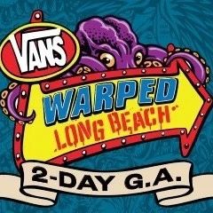 Vans Warped Tour Tickets-Long Beach