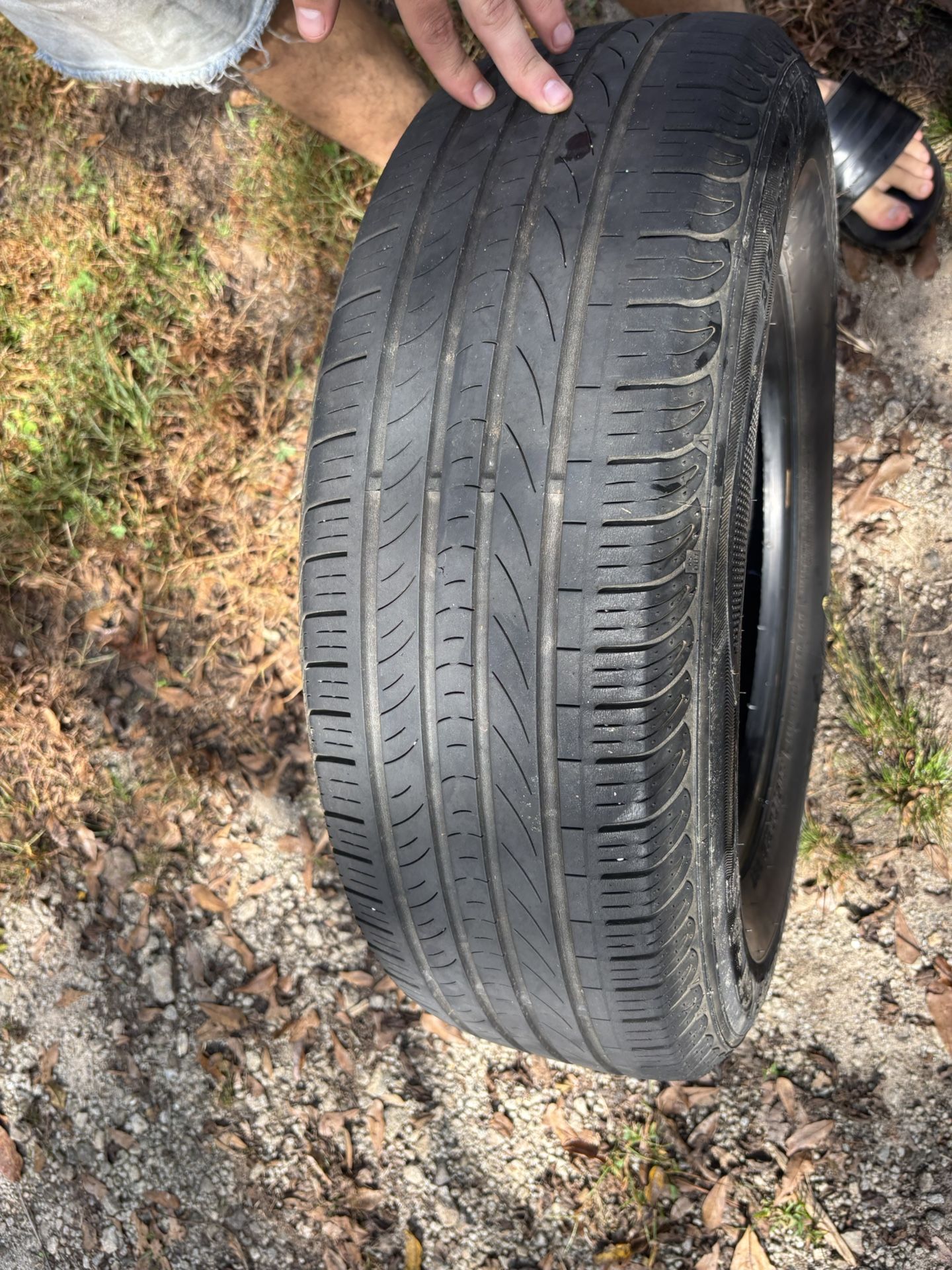 One 15 Inch Tire