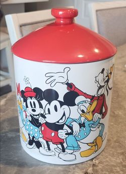 Disney Mickey Mouse & Friends "True Pals" Large Ceramic Cookie Jar