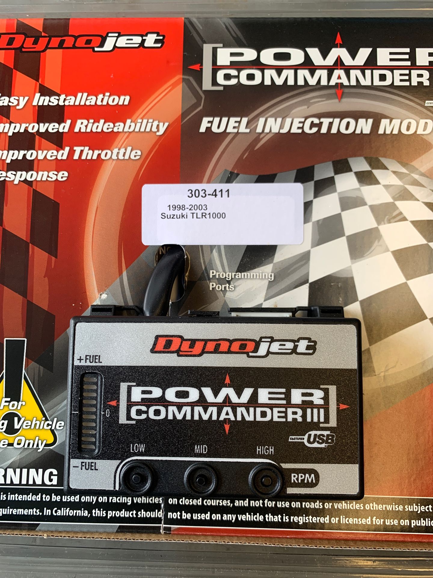 Power commander 3 Suzuki tlr 1000