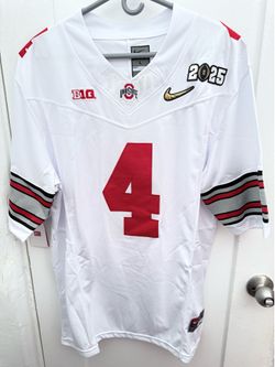 Brand New w/ Tags- Large Nike Jeremiah Smith OSU Jersey 2025 NC