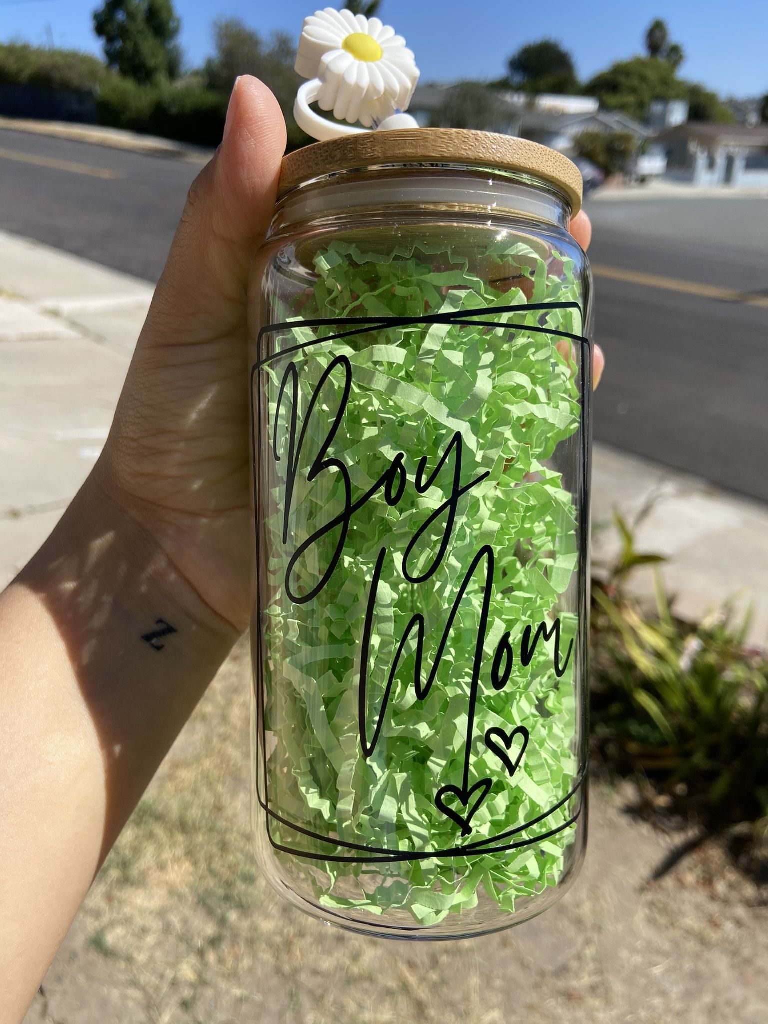 Boy Mom Personalized Cup