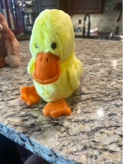 Beanie Buddies Quackers. MINT
