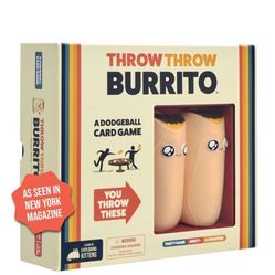 BRAND NEW: Throw Throw Burrito Game