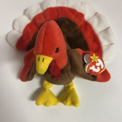 GOBBLES THE TURKEY BEANIE BABIES 