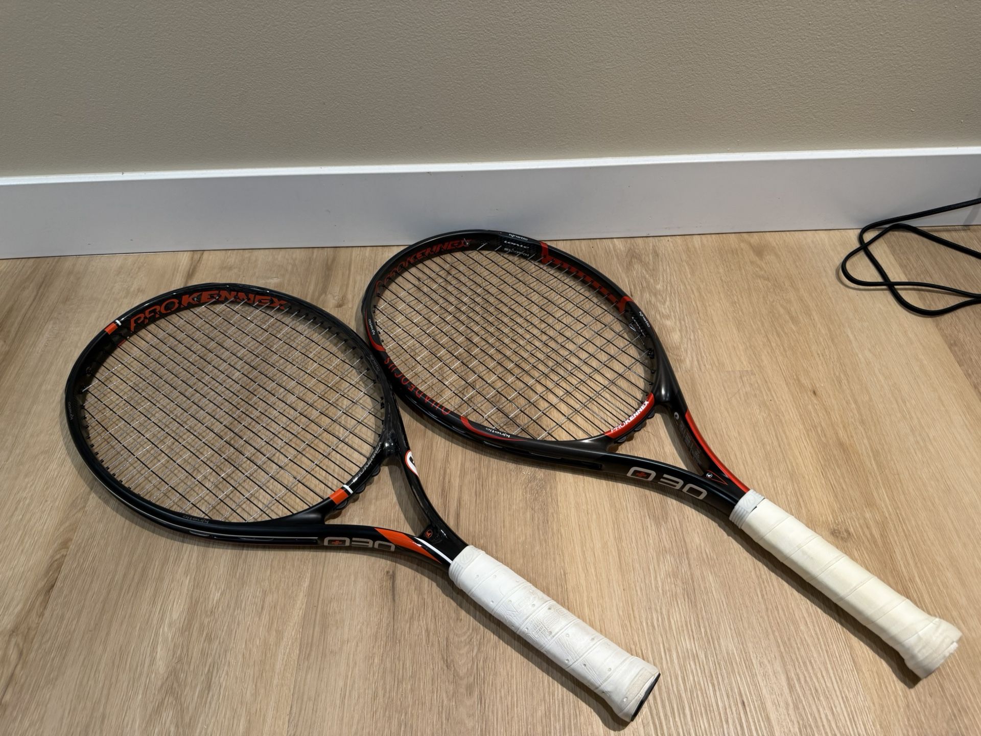 Up to 2 ProKennex Kinetic Pro 5G Classic 100 16x20 tennis racquets 4 3/8” L3
