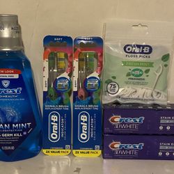 Crest and Oral B Bundle