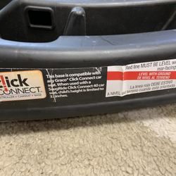 2 Graco Click Connect Infant Car Seat Bases 