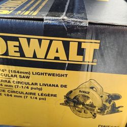 Dewalt Circler Saw  15a 7-1/4p