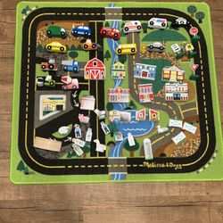 Melissa & Doug Activity Rug Pretend Play 