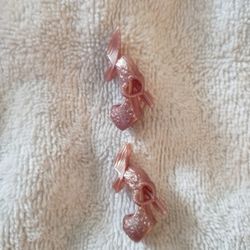 Barbie Doll Light Pink High Heel Fashionista Shoes With Wings