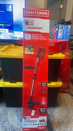 Craftsman weed/wacker 13” string trimmer and edger