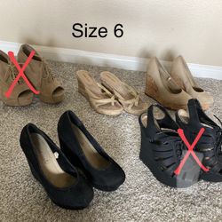 Size 6 Wedges