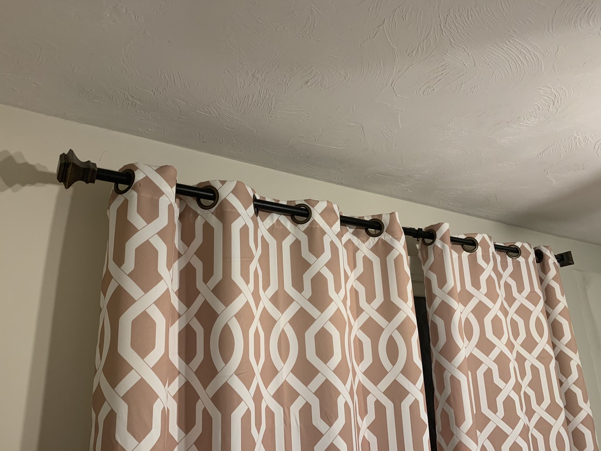 7 foot Curtain rod