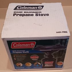 Coleman One Burner Propane Stove 5431-700G 