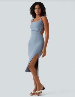 Halara lace up dress