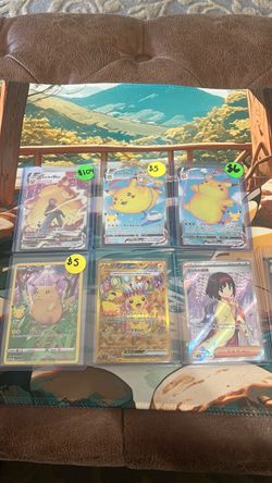 Pokémon TCG Pikachu Card Lot – 6 Cards