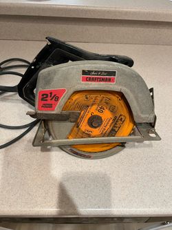craftsman 2 1/8" circular saw