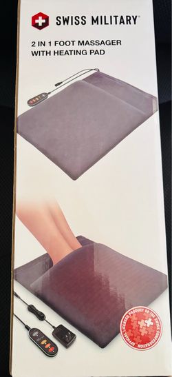 2 in 1 Foot massager and heat pad