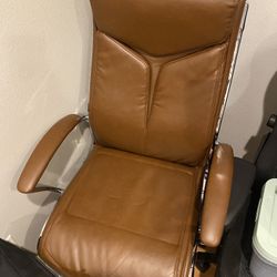 Faux Leather Office Chair