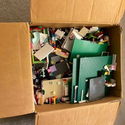 Big Box Of Legos mixed 