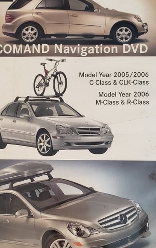 Mercedes 2005/2006 Command Navigation DVD