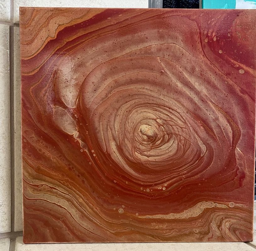 Original Fluid Art Painting