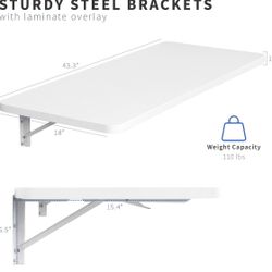 WALL MOUNTED FOLDING WORKBENCH