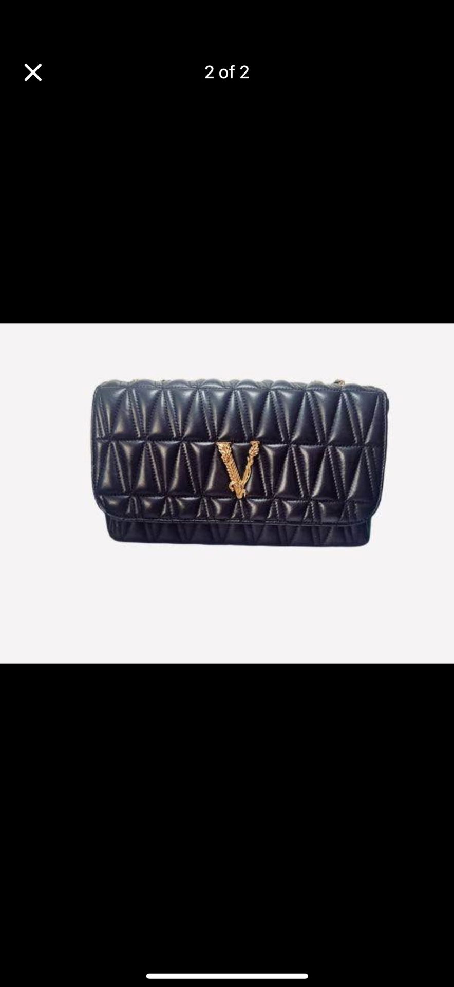 Large Luxurious Handbag/Purse Collection by Versace -Like New -