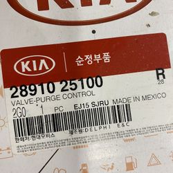 Kia Forte Purge Valve control  Sedan Koup Hyundai