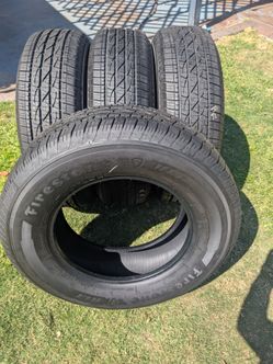 New 245/70/17 Firestone ht tires