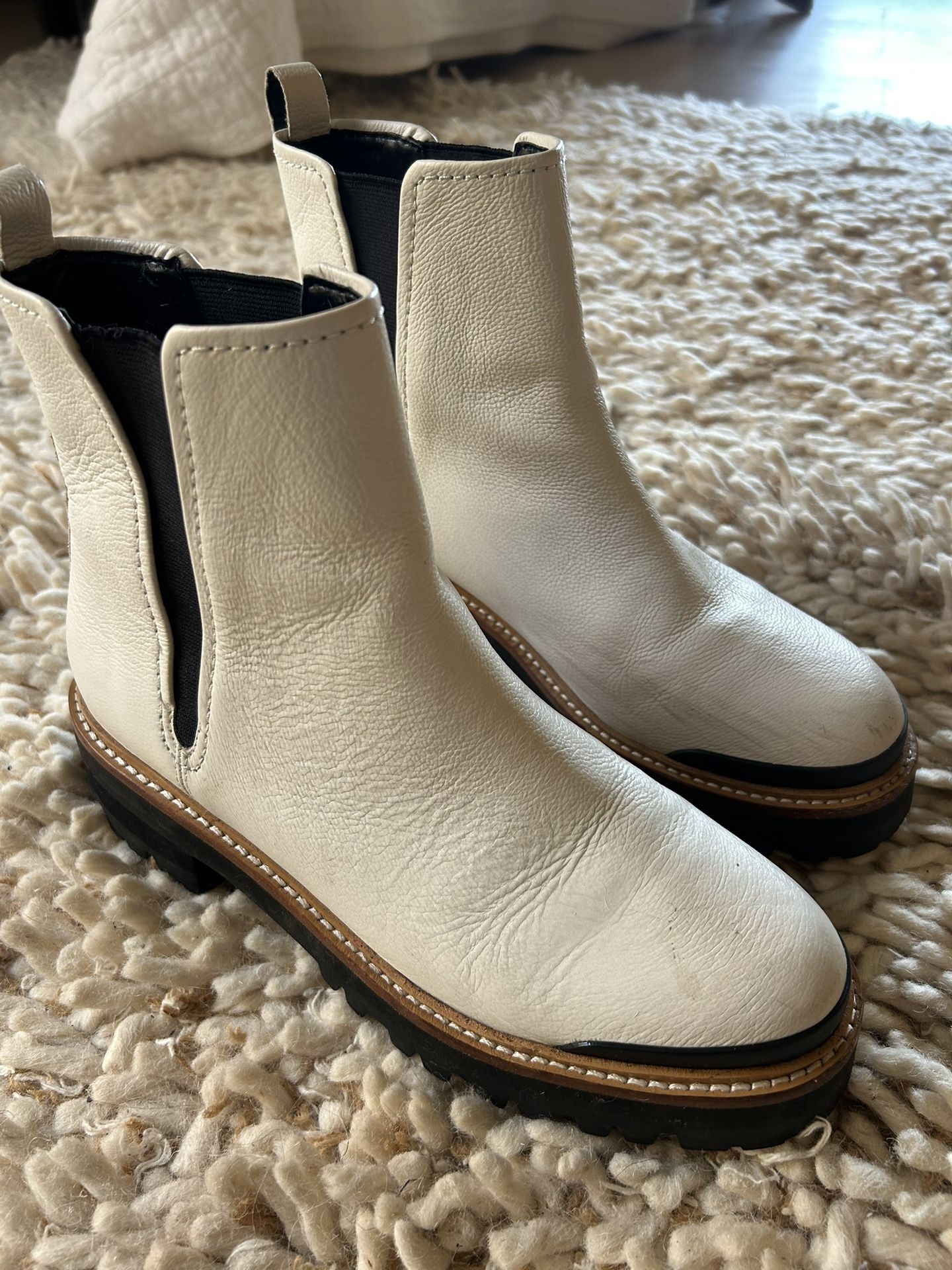 Marc Fisher Leather Boots Size 7M