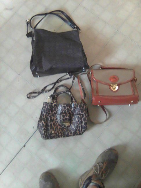 Steve Madden Dooney & Bolt And Coach Purses All Nice Condition Two Shoulder Bags Authentic No Fakes
