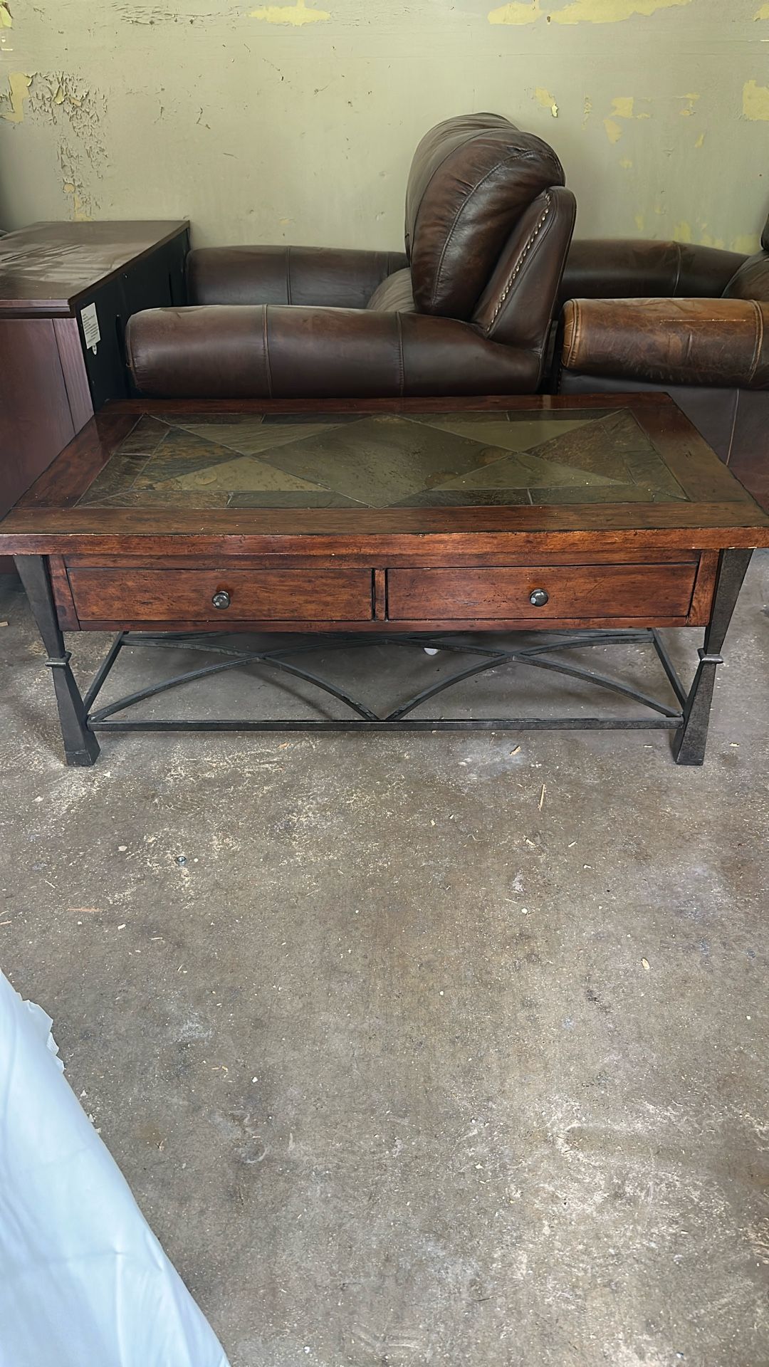 Coffee Table + 2 End Tables