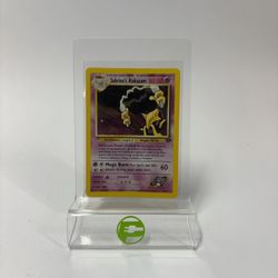 Pokémon TCG Gym Challenge Sabrina's Alakazam 16 Holo English
