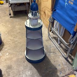 Faro De Madera Vintage 