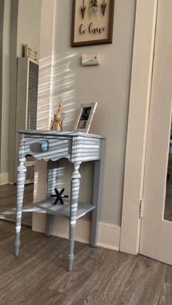 Small wood table
